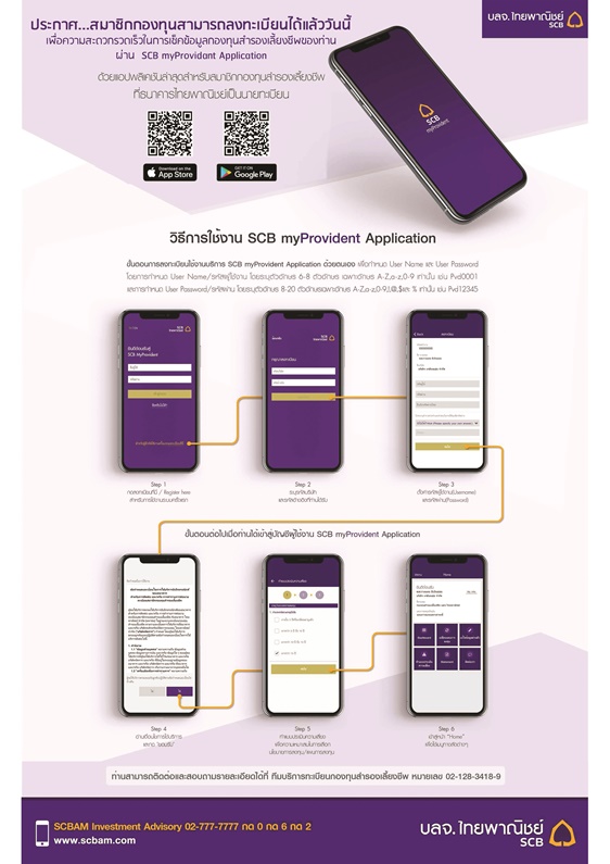 SMC Weekly news: ประกาศ! เช็คข้อมูลกองทุนสำรองเลี้ยงชีพผ่าน Application